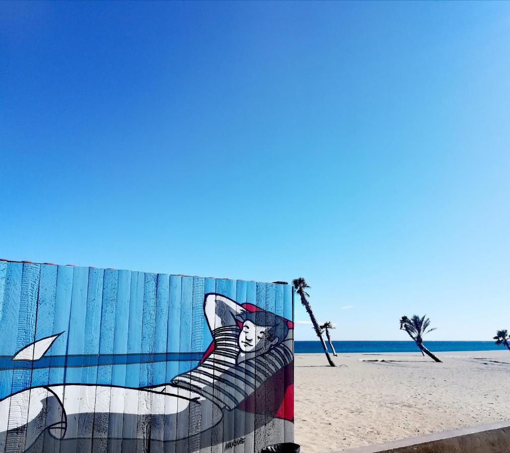 Appartement Les Marines III - Tout Confort - Tout équipé - En bord de mer - Avec Jardin - Proche commerces et animations à Le Barcarès Extérieur photo